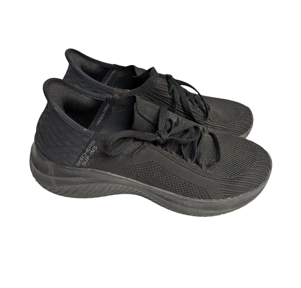 Skechers Work Slip Resistant Black Sneaker Shoes Style 108156 Women's Size 7